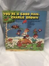 VTG 33 1/3 You're A Good Man Charlie Brown The Peanuts Album Record 1974 picture