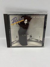 RUFUS : ASK RUFUS (CD) DISC + CVR ART - Very Good Tested picture