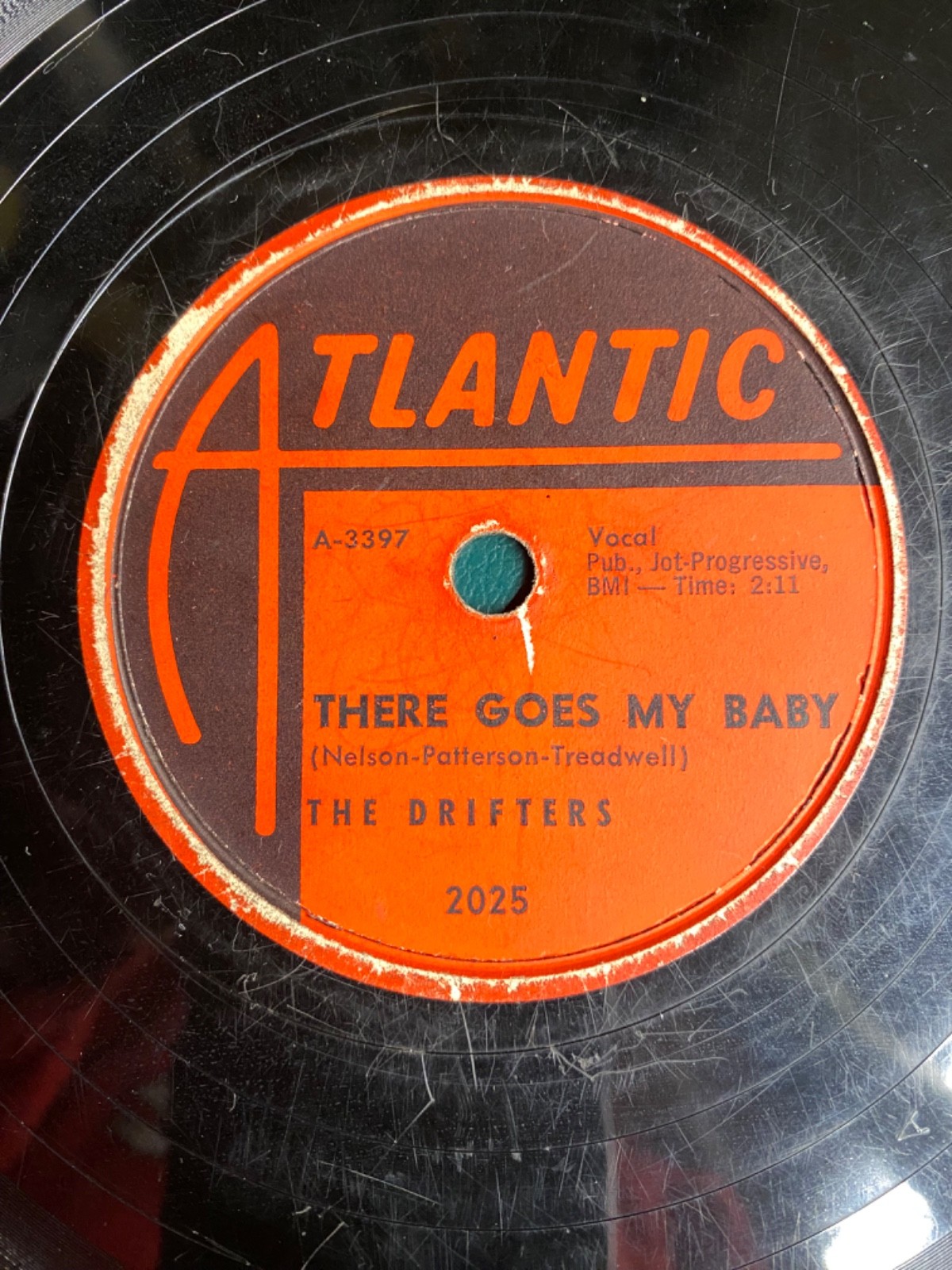 There Goes My Baby Atlantic 2025. Rare Late 50's 78 rpm  Oh My Love. Rock n roll