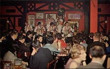 Your Fathers Mustache NYC Banjo Band Mustache Stompers Interior postcard u43 picture