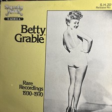 Betty Grable - Rare Recordings 1930-1970 SEALED Vinyl Record FIRST PRESS MINT LP picture