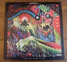 Mastodon: Once more 'round the Sun - Vinyl Record - 2018. 4x Gatefold with Art picture