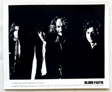 Blind Faith Vintage Promo Photo 1969 Stigwood Island Records Press 10x8 Clapton picture