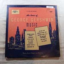 Royale Concert Singers  Orchestra An Hour Of George Gershwin   Record Album LP picture