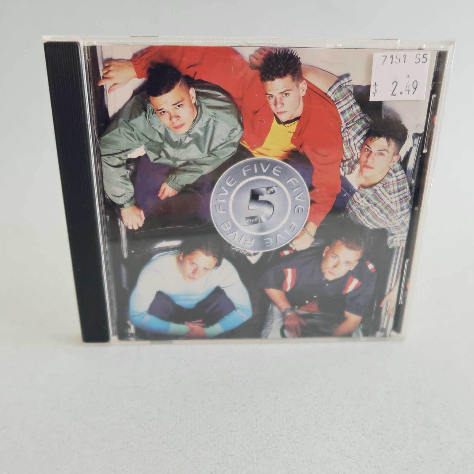 Five 5ive Self Titled Album CD British Boy Band 90s Y2K HTF Artista Records BMG