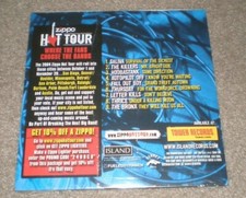 Zippo HOT TOUR CD Tower Records Sampler Killers Fall Out Boy Thrice Thursday NEW picture