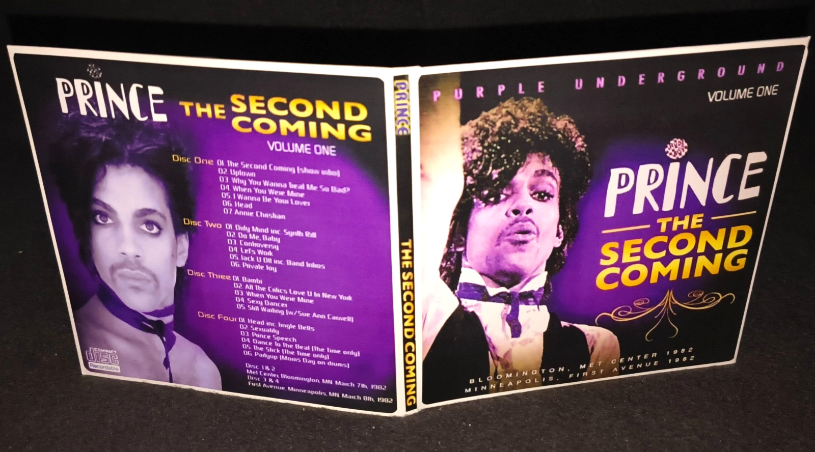 Prince The Second Coming Gate Fold 4CD NEW