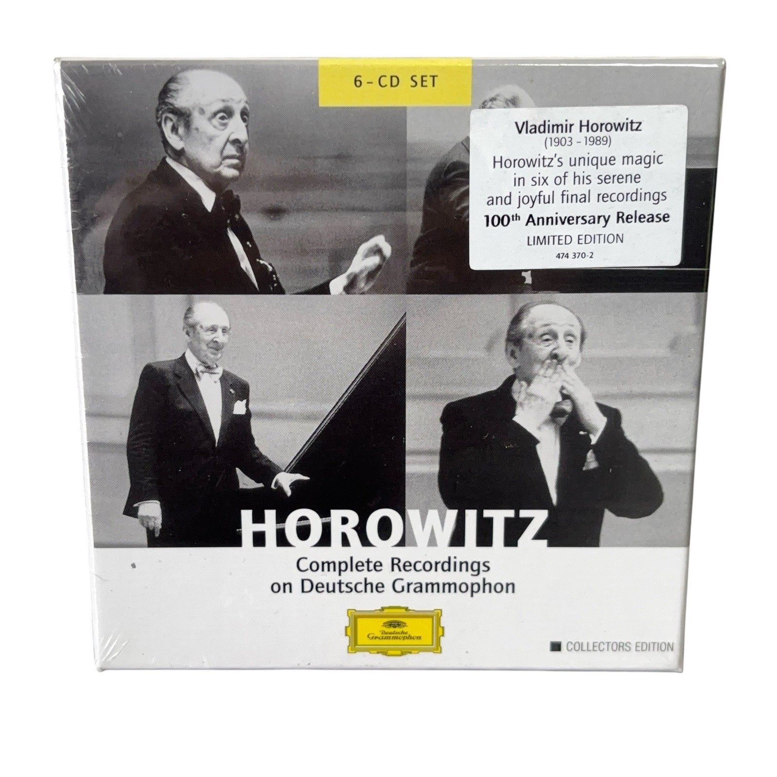 Vladimir Horowitz Complete Recordings on Deutsche Grammophon 6 CD Box Set SEALED
