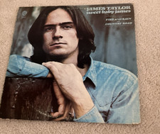lot of vintage 1970s lps  the band / james taylor / leon russell / jim croce picture