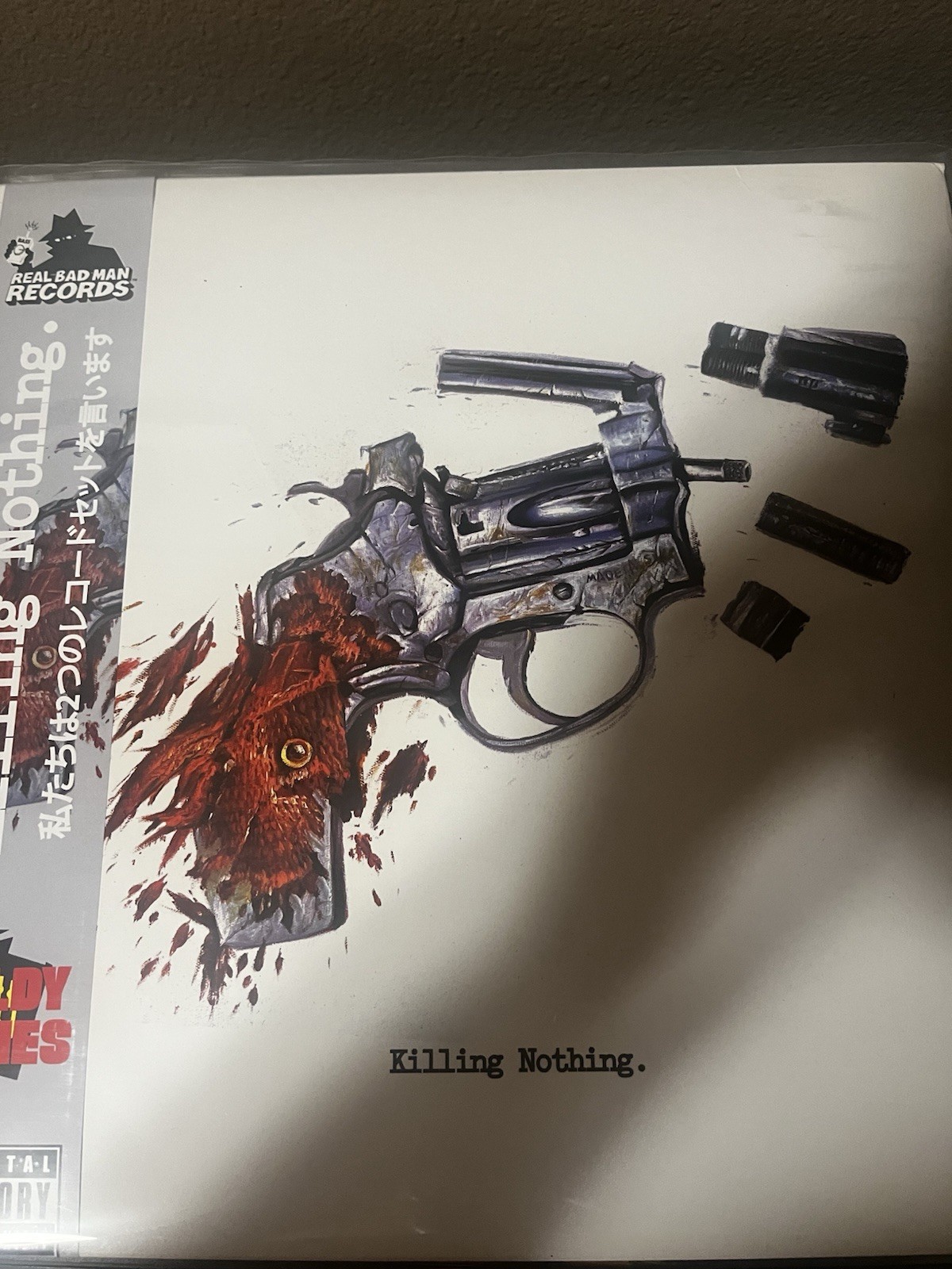 Boldy James x Real Bad Man -  Killing Nothing Tri Color 2LP OBI and Bonus 7”