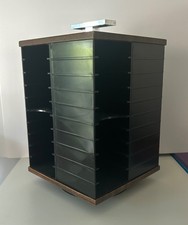 Vintage 1970 Esmond Cassette Spinner Rack Holds 40 Tapes Excellent Condition picture