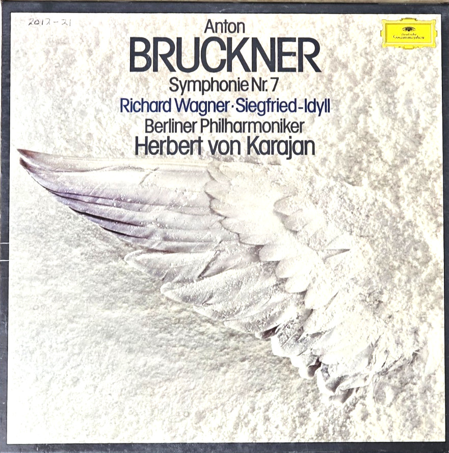 BRUCKNER- Symphony No 7- KARAJAN/BERLIN PHILHARMONIC-  DGG 2797 102   2LPs
