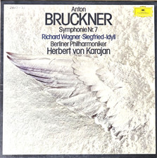 BRUCKNER- Symphony No 7- KARAJAN/BERLIN PHILHARMONIC-  DGG 2797 102   2LPs picture