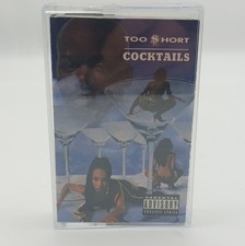Too $hort Cocktails Cassette Tape 1995 Jive Rap Hip Hop TESTED Works picture