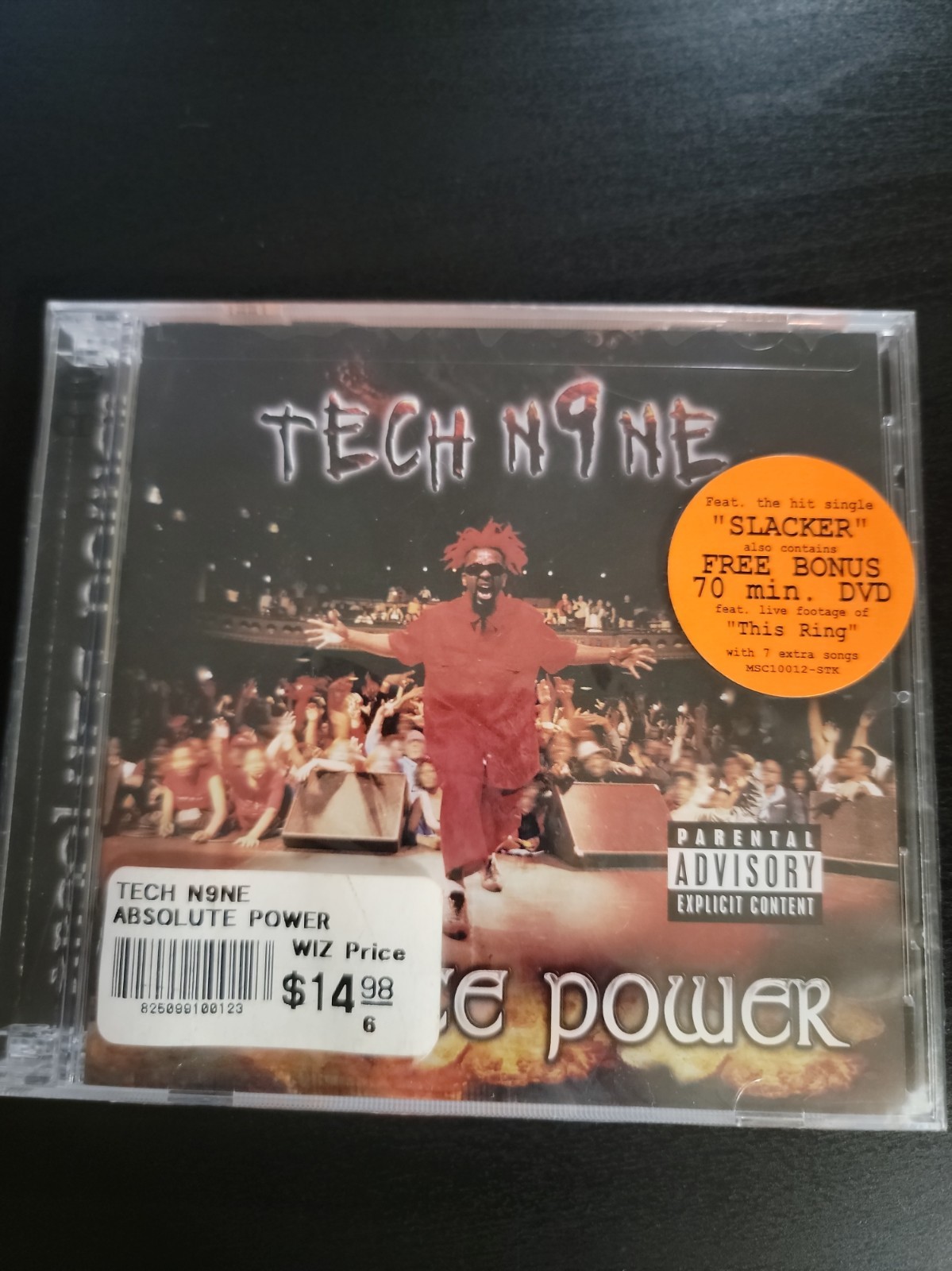 RARE FACTORY SEALED TECH N9NE Absolute Power CD+DVD WITH ORIGINAL HYPE STICKERS 