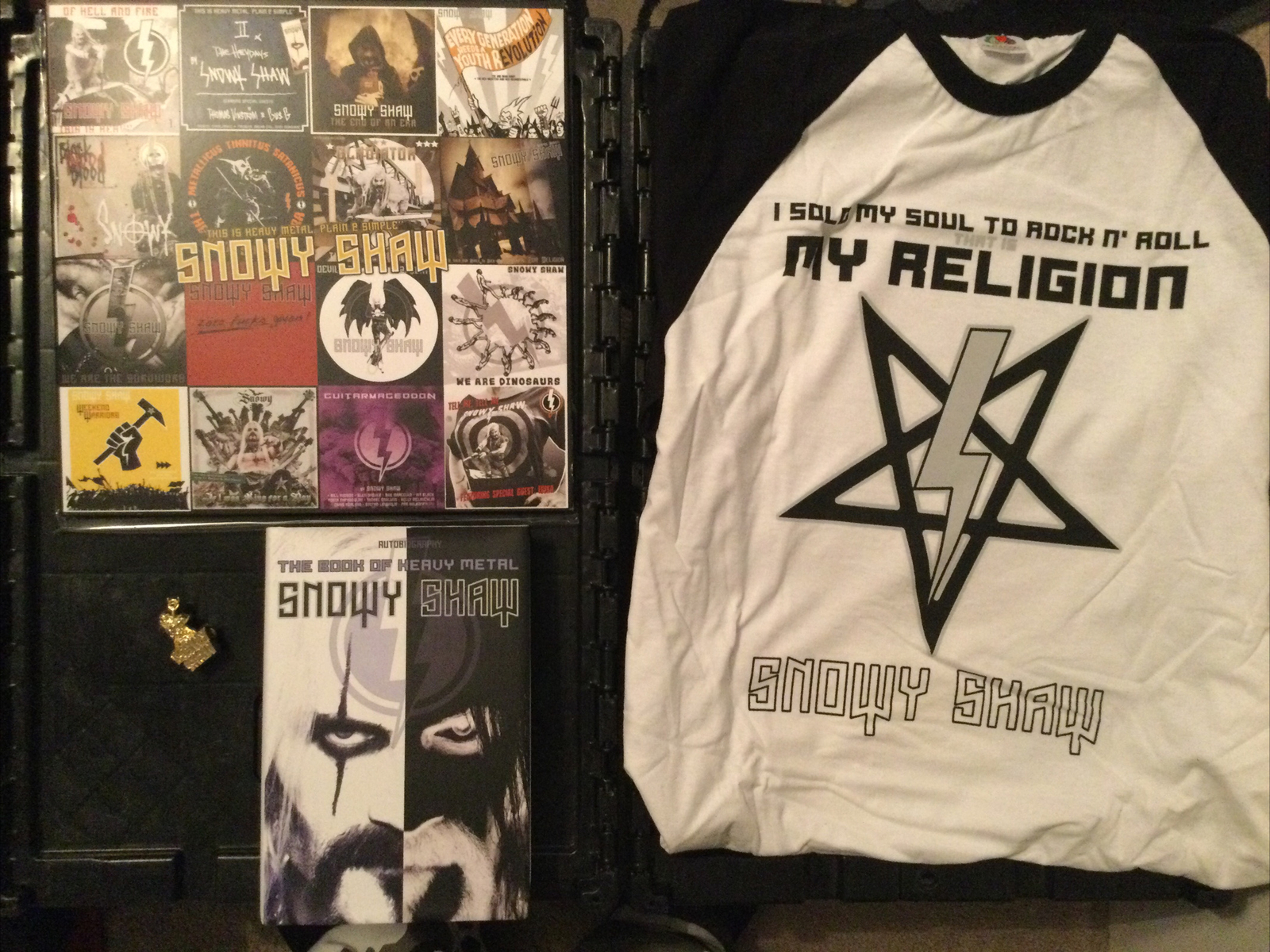 SNOWY SHAW - THIS IS HEAVY METAL PLAIN & SIMPLE KING DIAMOND MERCYFUL FATE 666