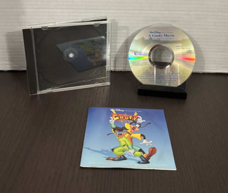 A Goofy Movie Original Motion Picture Soundtrack CD – 1995 Walt Disney – Tested