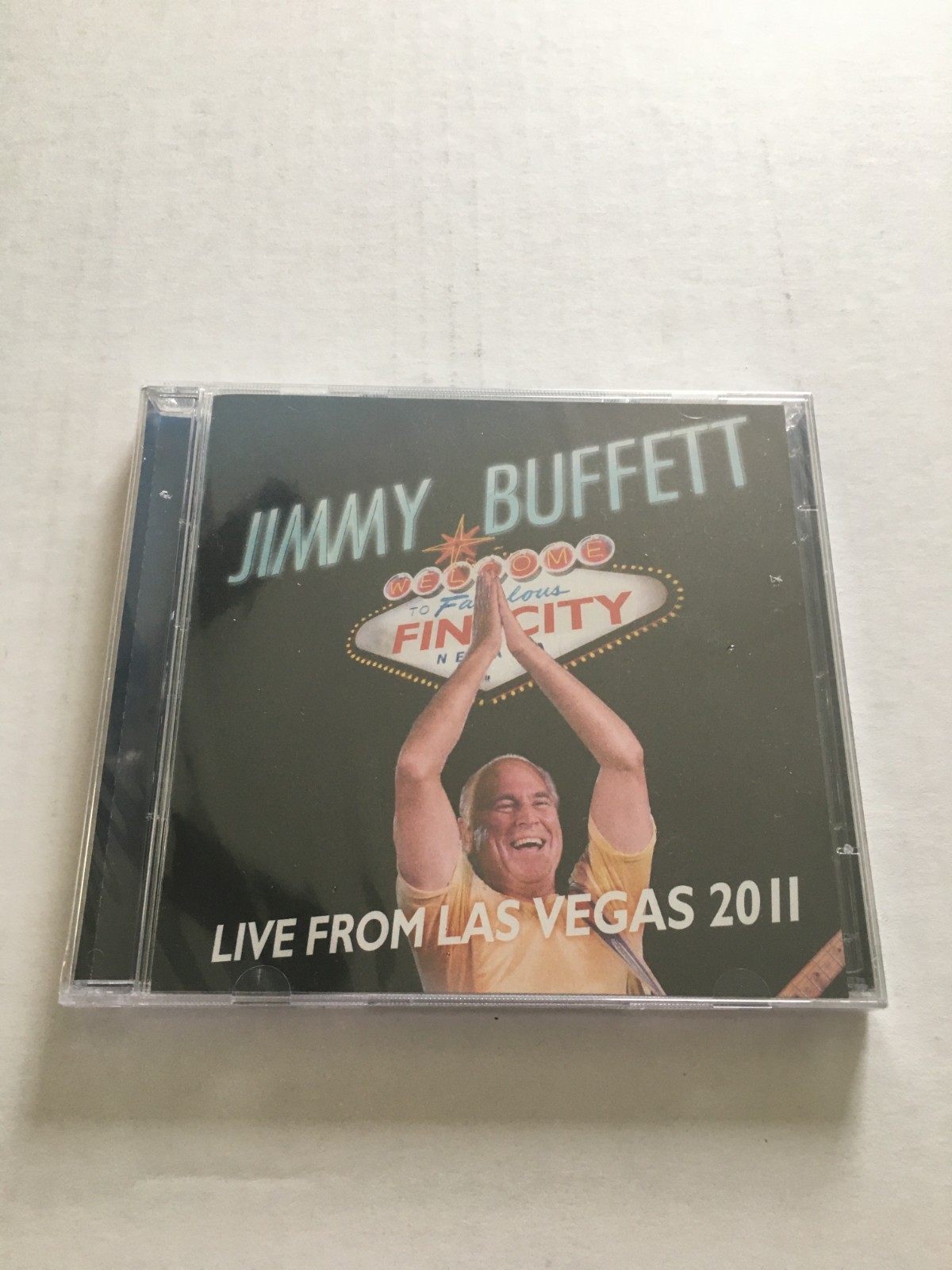 Jimmy Buffet cd Welcome to Fin City/Live from Las Vegas, Oct. 2011   New  OOP