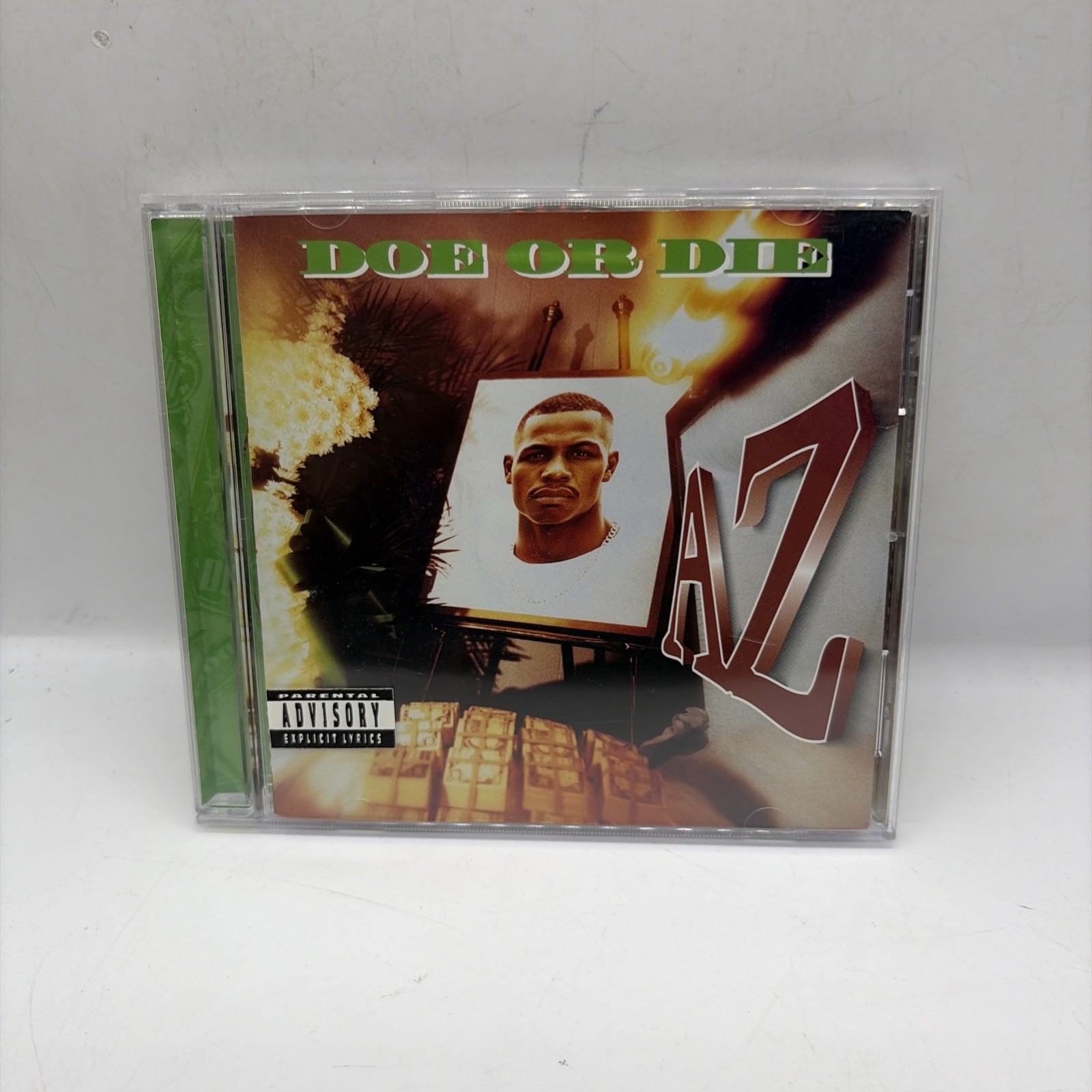 Rare Vintage Doe or Die by AZ 1995 Capitol Records CD - EAST COAST RAP Hip-Hop 