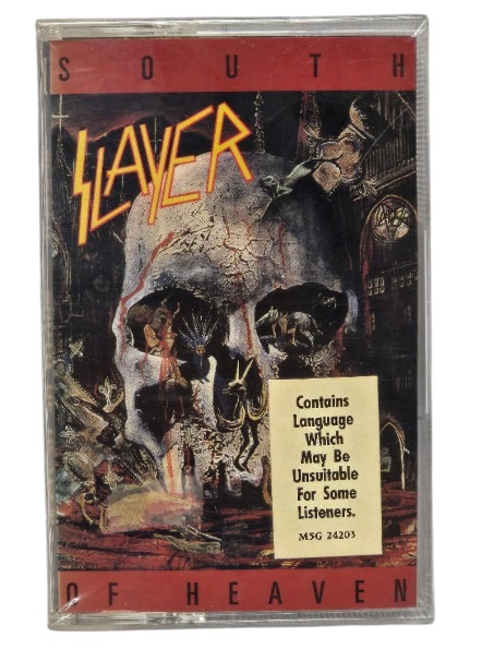 Slayer South Of Heaven 1988 Def Jam Records Metal Vintage Sealed Cassette Tape