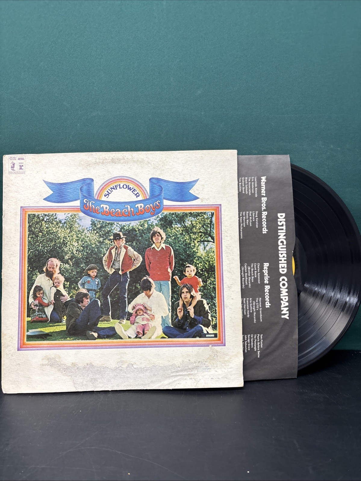 The Beach Boys Sunflower LP 1970 RS 6382 Original US Gatefold Vinyl Reprise