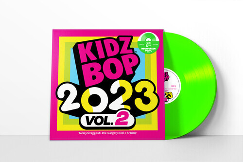 Kidz Bop 2023 Vol. 2 (Neon Green Vinyl Record, 2023)