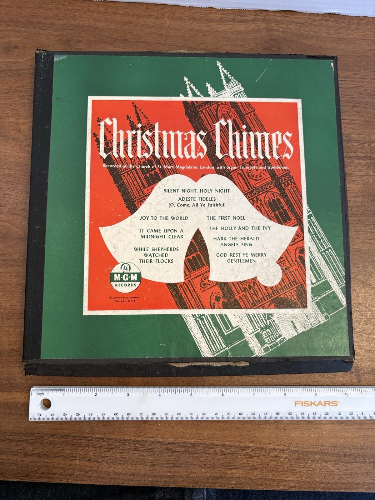Christmas Chimes MGM 4 Double-Sided Records 10\