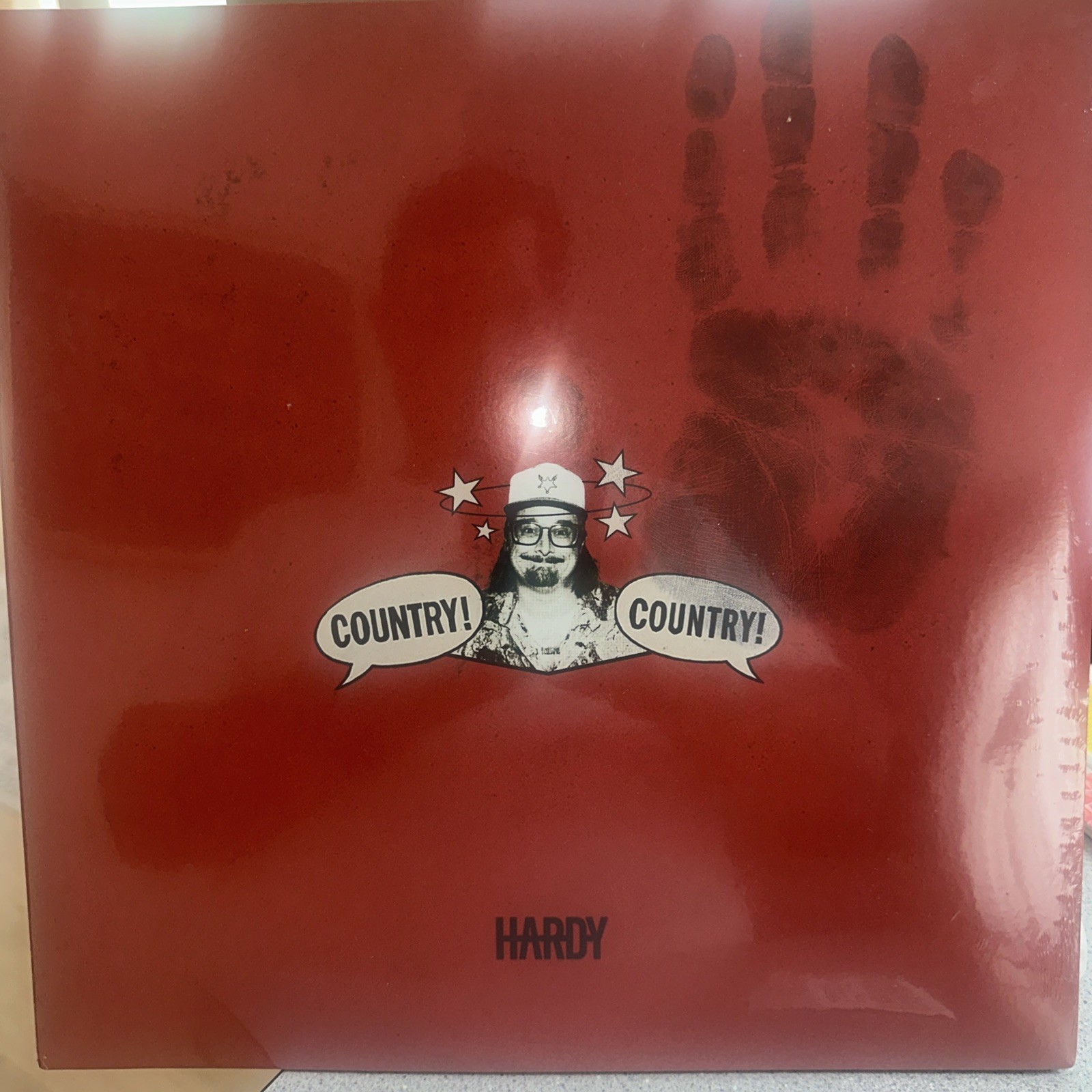 Hardy Country Country Lim Exclusive Hand Print Noise Static Vinyl New Fast Ship