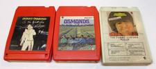 3 Good Working Vintage 1970's Donny Osmond To You With Love etc 8 Track Tapes picture