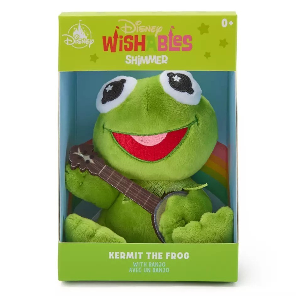Disney Wishables Shimmer Kermit with Banjo BRAND NEW 2026 