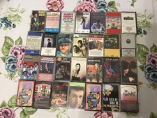 28 Cassette Tapes From Different Singers.  picture