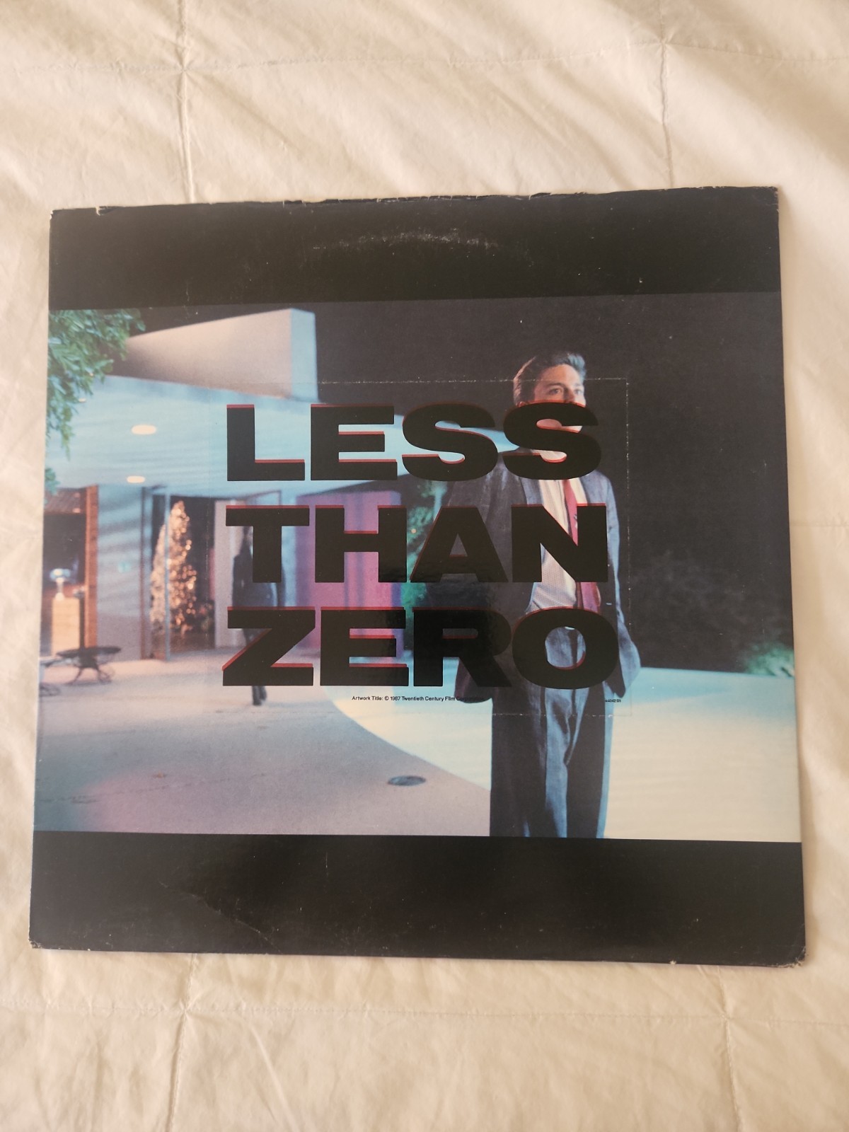 Less Than Zero Soundtrack Vinyl DJ COPY