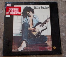 Billy Squier Don't Say No 1981 LP Vinyl EX OG STERLING Shrink & Sticker ST-12146 picture