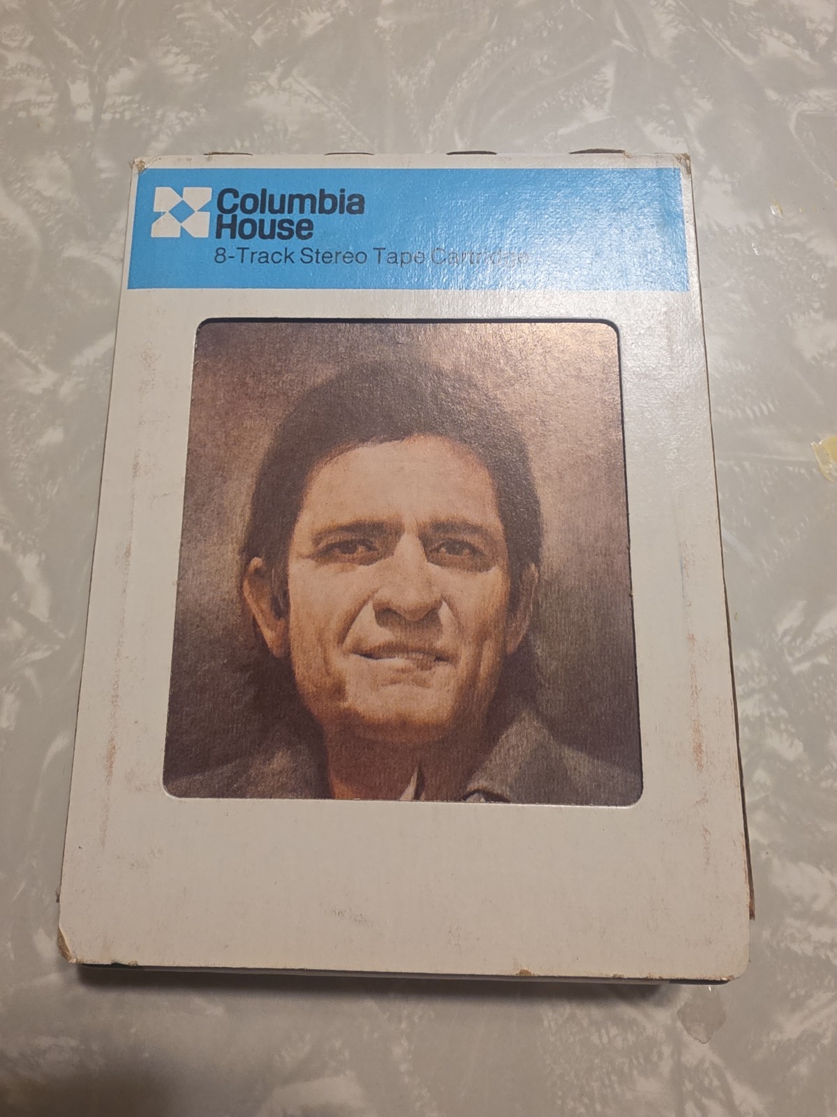 vintage Columbia House 8-track stereo tape cartridge for The Johnny Cash...