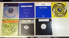 Lot Of (7) Vintage 12” Records House Music/Trance Imports Excellent Condition picture