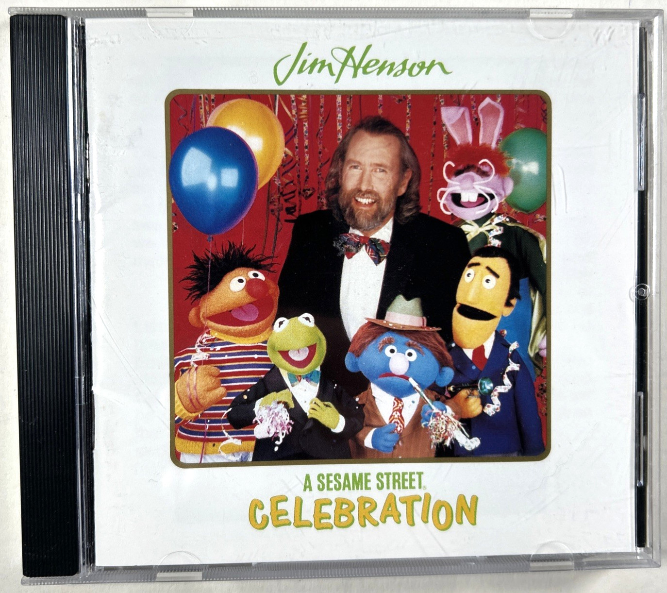 Jim Henson A Sesame Street Celebration CD OOP VG Bert Ernie Elmo Oscar Kermit