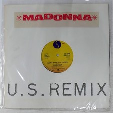MADONNA LUCKY STAR (U.S. REMIX) SIRE W9522TV 1x12 picture