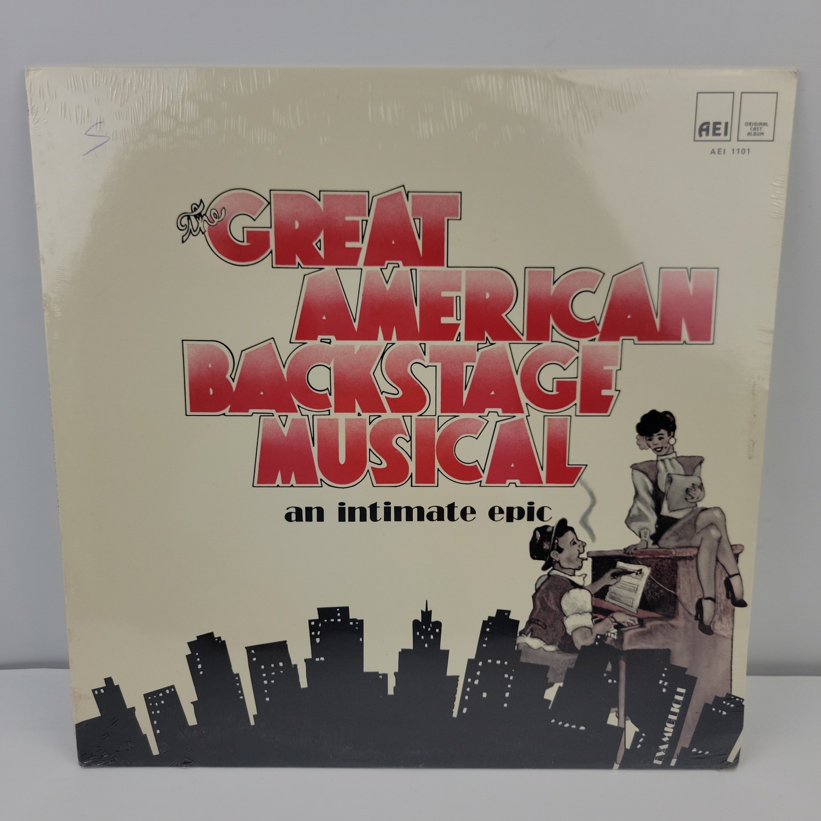 The Great American Backstage Musical Original Cast Album Vinyl LP AEI 1101