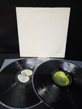 The Beatles White Album 2lp Vinyl 1st German Press 'Low #' Top Loader VG+/NM- picture