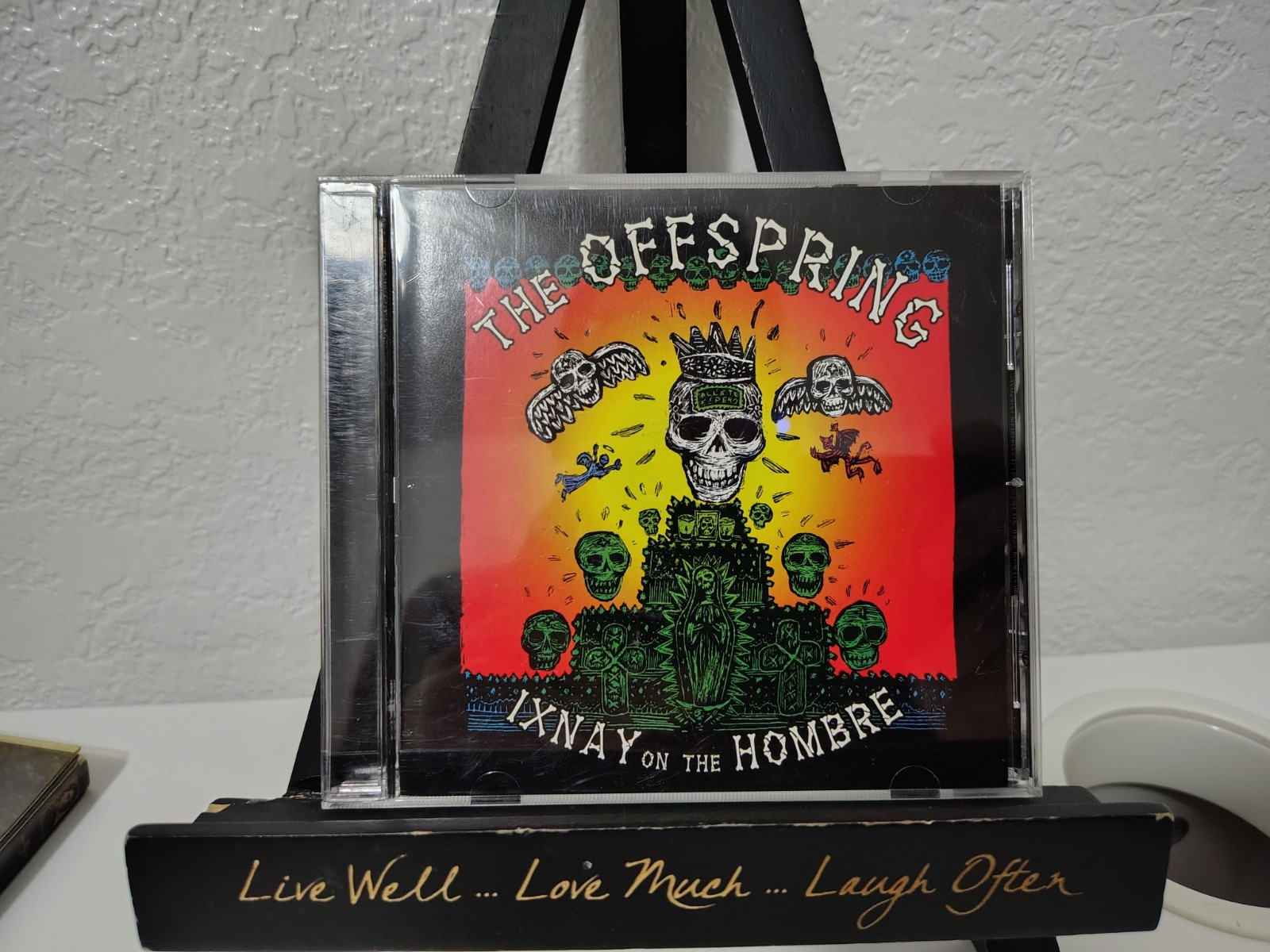The Offspring ‎– Ixnay On The Hombre Rare Original CD 1997 Mint Disc Retro