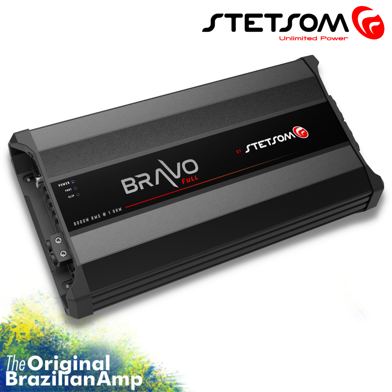 Stetsom BRAVO FULL 8K Digital Full-Range Amplifier Mono Class D 8000 Watts RMS