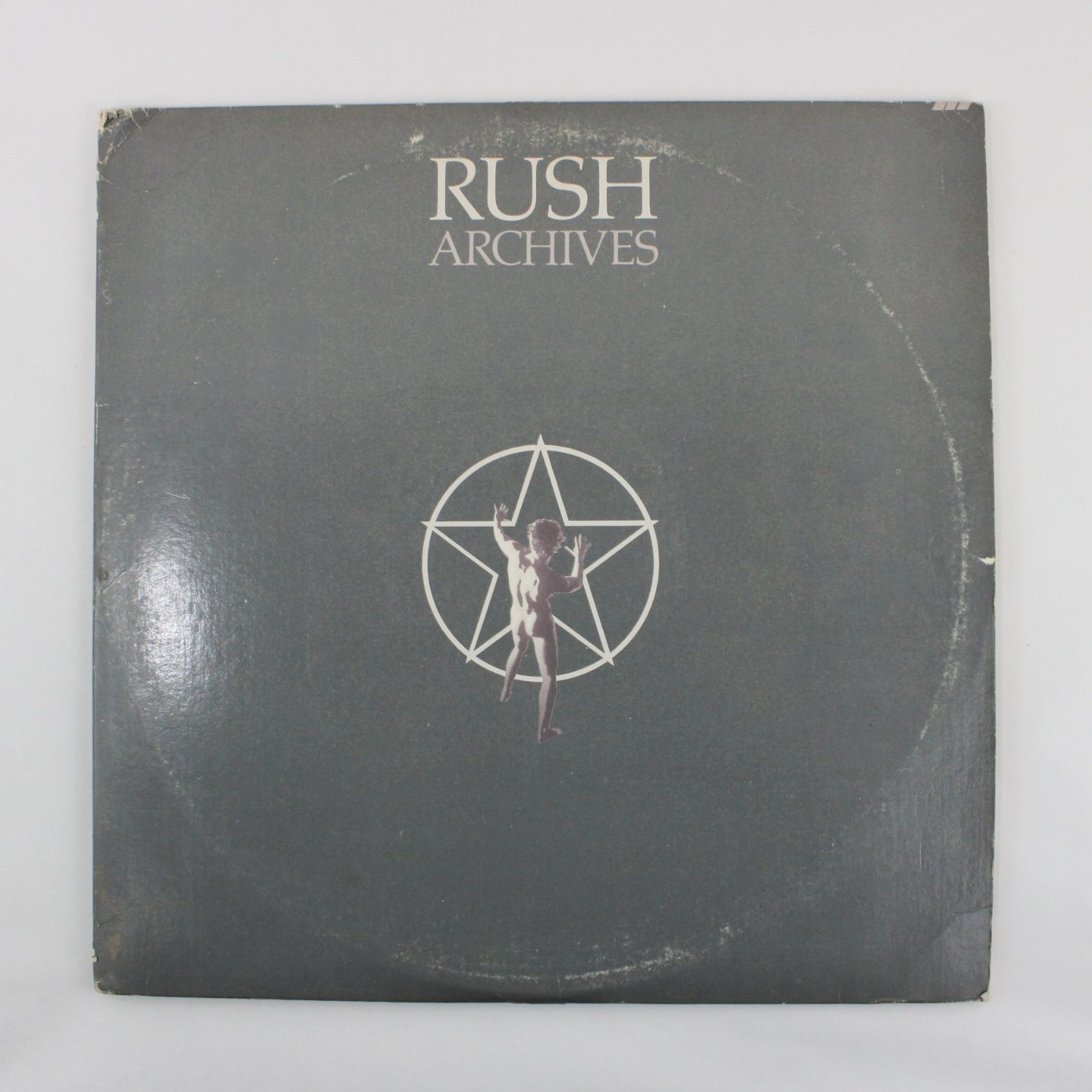 Rush Archives 3-LP 12in Vinyl Compilation Stereo Gray Cover Mercury SRM-3-9200
