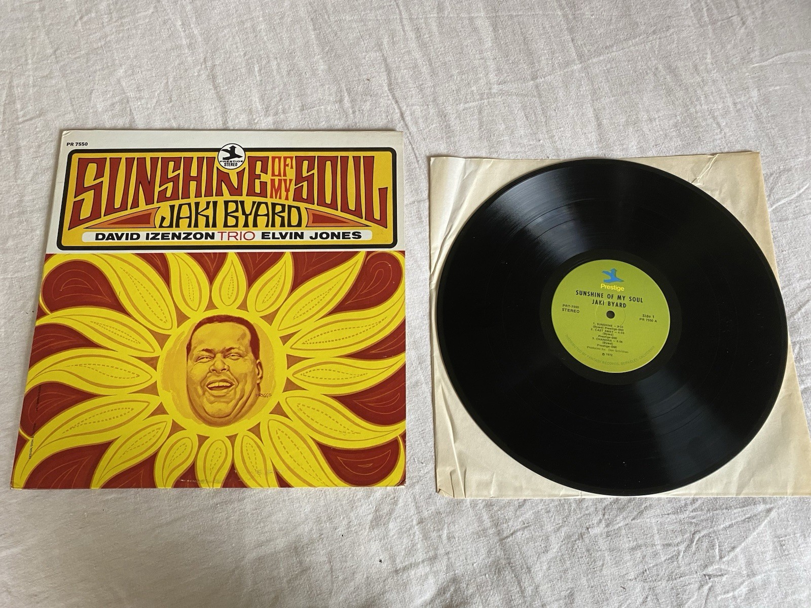 Jaki Byard - Sunshine of My Soul Prestige Green Label VG++ 1972