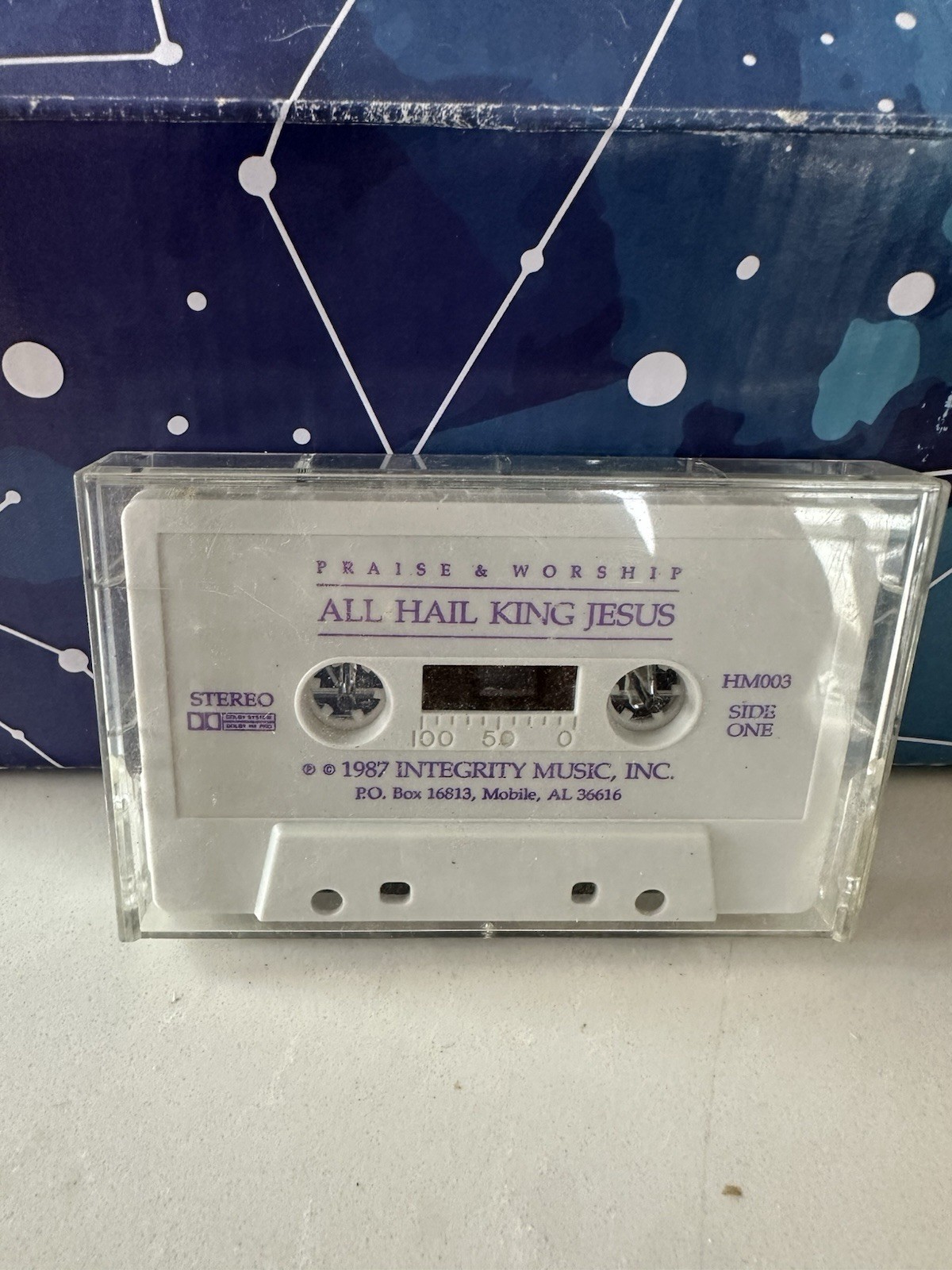 Vintage 1987 All Hail King Jesus Integrity Music Cassette Tape Praise