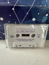 Vintage 1987 All Hail King Jesus Integrity Music Cassette Tape Praise picture