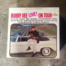 Bobby Vee Live On Tour Liberty Vinyl 12