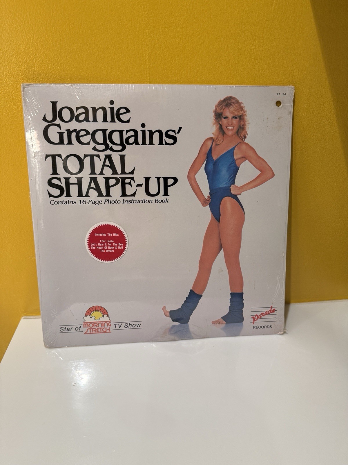 Joanie Greggains Total Shape-Up LP Vinyl Sealed Parade Records PA 114