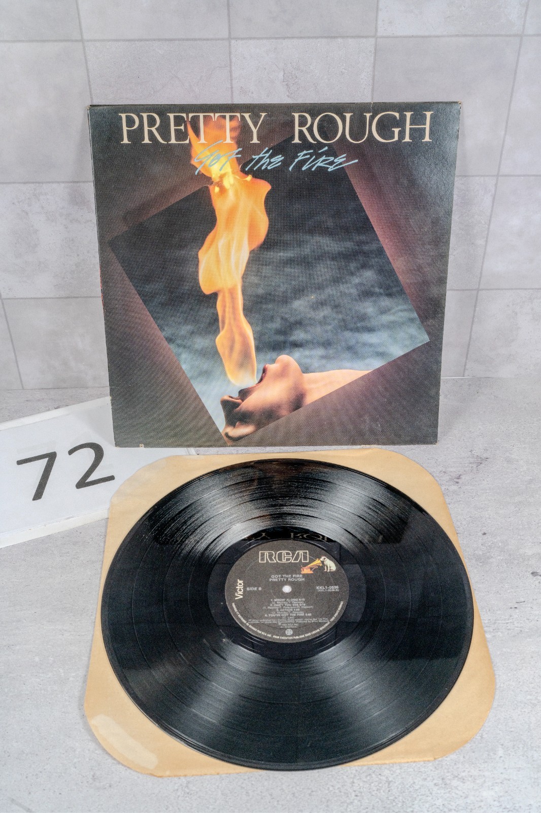 Pretty Rough Got The Fire LP 1984 Canada Orig RCA KKL1-0536 Hard Rock Sterling