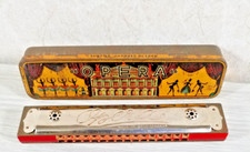 Opera Harmonica in Original Tin Case Vintage West Germany picture