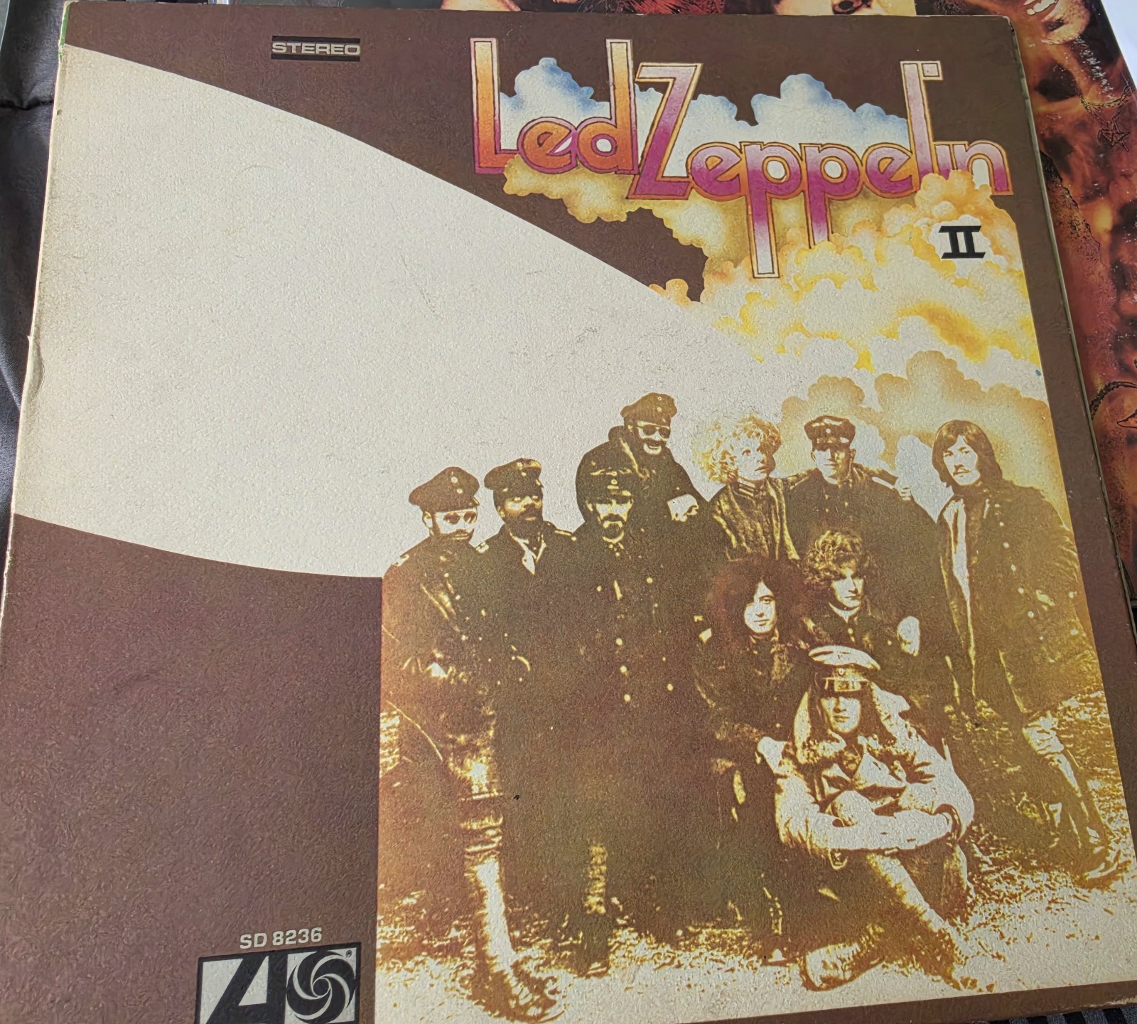 Led Zeppelin II LP 1969 Atlantic SD 8236 RL SS Hot Mix 1st Press VG/VG